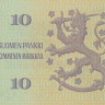 10 марок 1980 года. Финляндия. р111а(46)