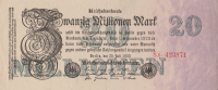 20000000 марок 1923 года. Германия. р97b(1)