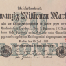 20000000 марок 1923 года. Германия. р97b(1)