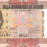 1000 франков 2006 года. Гвинея. р40