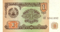 1 рубль 1994 года. Таджикистан. р1