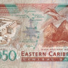 50 долларов 2000 года. Карибские острова. р40g