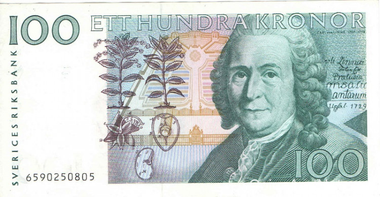 100 крон 1996 года. Швеция. р57b(96)