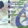 10 долларов 2005 года. Багамские острова. р73