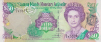 Банкнота 50 долларов 2003 года. Каймановы острова. р32а