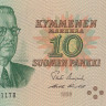 10 марок 1980 года. Финляндия. р111а(17) 10 марок 1980 года. Финляндия. р111а(17)