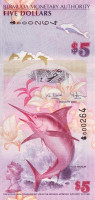 Банкнота 5 долларов 01.01.2009 года. Бермудские острова. р58