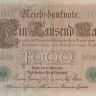 1000 марок 1910 года. Германия. р45b