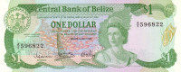 Банкнота 1 доллар 1983 года. Белиз. р43