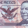 20 песо 26.03.2002 года. Мексика. р116с