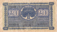 20 марок 1945 года. Финляндия. р86(6)