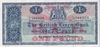 1 фунт 1966 года. Шотландия. р166с