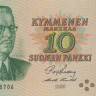 10 марок 1980 года. Финляндия. р111а(26) 10 марок 1980 года. Финляндия. р111а(26)