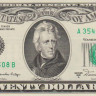 20 долларов 1981 года. США. р471b(А)