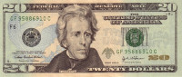 20 долларов 2004 года. США. р521b(B2)