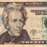 20 долларов 2004 года. США. р521b(B2)