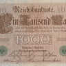 1000 марок 1910 года. Германия. р45b