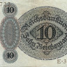 10 марок 11.10.1924 года. Германия. р175