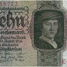 10 марок 11.10.1924 года. Германия. р175
