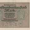 500000 марок 01.05.1923 года. Германия. р88b(2)