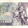 20 фунтов 1970-1991 года. Великобритания. р380b