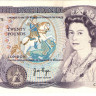20 фунтов 1970-1991 года. Великобритания. р380b