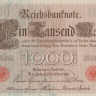 1000 марок 1910 года. Германия. р44b(2)