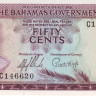 50 центов 1965 года. Багамские острова. р17а