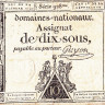 10 солей 24.10.1792 года. Франция. рА64а