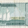5 долларов 1974 года. Каймановы острова. р6