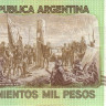 500 000 песо 1980-83 годов. Аргентина. р309(2)