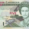 5 долларов 1994 года. Карибские острова. р31g