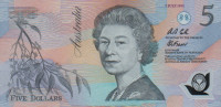 5 долларов 1992 года. Австралия. р50а
