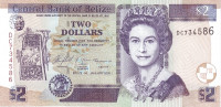 2 доллара 2005 года. Белиз. р66b
