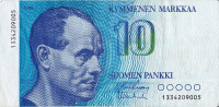10 марок 1986 года. Финляндия. р113а(12)