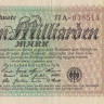 10 миллиардов марок 15.09.1923 года. Германия. р116а