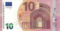 10 евро 2014 года. Франция. р21е