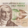 1000 франков 1980-1996 годов. Бельгия. р144а(4)
