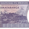 100 франков 24.04.1989 года. Руанда. р19
