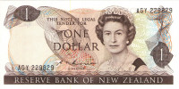 1 доллар 1981-1992 годов. Новая Зеландия. р169b