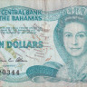 10 долларов 1984 года. Багамские острова. р46а