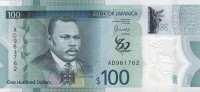 100 долларов 2022 года. Ямайка. рW97