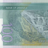100 долларов 2022 года. Ямайка. рW97