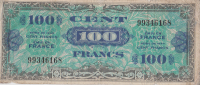 100 франков 1944 года. Франция. р118а