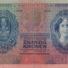 20 крон 1907 года. Австрия. р10