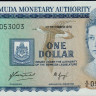 1 доллар 01.12.1976 года. Бермудские острова. р28а