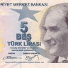 5 лир 2009 года. Турция. р222b