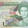 5 долларов 1994 года. Карибские острова. р31l