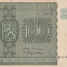 100 марок 1945 года. Финляндия. р88(26)