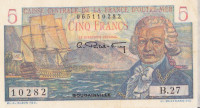5 франков 1947 года. Французская Экваториальная Африка. р20В